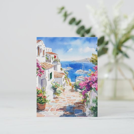 Carte Postale Mediterranean Summer (Debout devant)