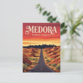 Carte Postale Medora États-Unis (Debout devant)