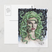 Carte Postale Medusa (Devant / Derrière)