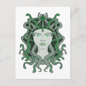 Carte Postale Medusa Gorgo Snake Gorgin Monster Mythologie grecq (Devant)