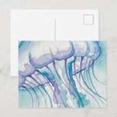 Carte Postale Méduse (Devant / Derrière)