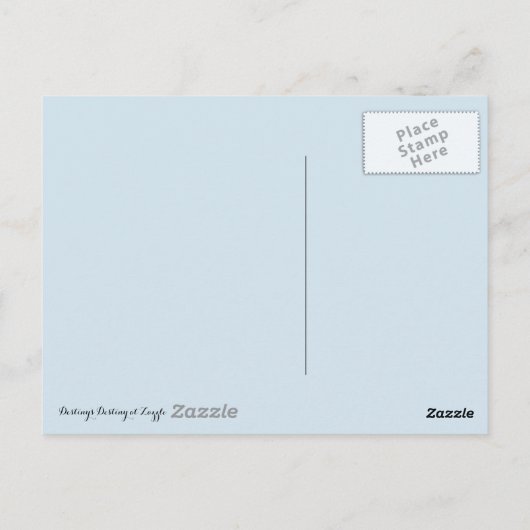 Carte Postale Méduse (Dos)