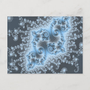 Carte postale Méduse Bleue