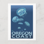 Carte Postale Méduse de la côte de l'Oregon (Devant)
