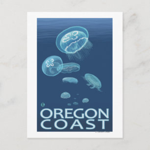 Carte Postale Méduse de la côte de l'Oregon