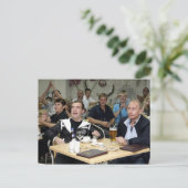 Carte Postale MEdvedev et Poutine (Debout devant)