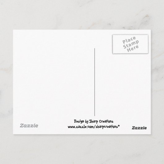 Carte Postale Meerkat (Dos)