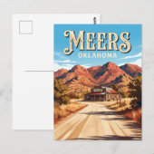 Carte Postale Meers États-Unis (Devant / Derrière)