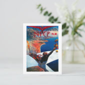 Carte Postale Meeting D'Aviation à Nice, France Poster (Debout devant)