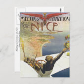 Carte Postale Meeting d'Aviation Nice (Devant / Derrière)