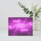Carte postale Mega Lightning Fractal (Debout devant)