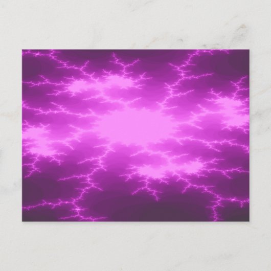 Carte postale Mega Lightning Fractal (Devant)