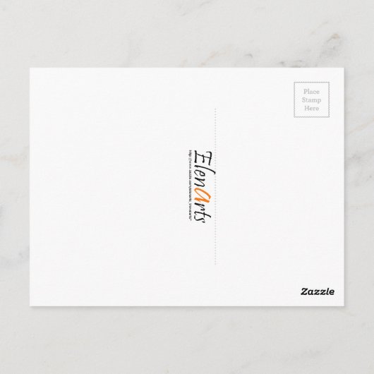 Carte Postale Megalodon mangeant une baleine (Dos)