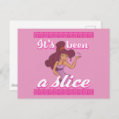 Carte Postale Megara - It's Been a Slice Postcard (Devant / Derrière)
