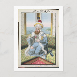 Carte Postale Mehmed II (1432-1481), appelé Fatih, le Conquérant