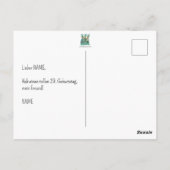 Carte postale Mehr Leeweg (Dos)