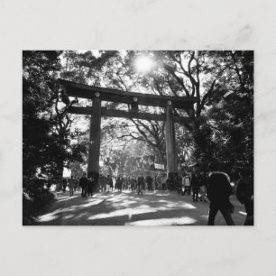 Carte Postale Meiji Shrine, Tokyo, Japon