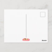 Carte Postale Meilleur ami bestie rose Valentine's Day (Dos)