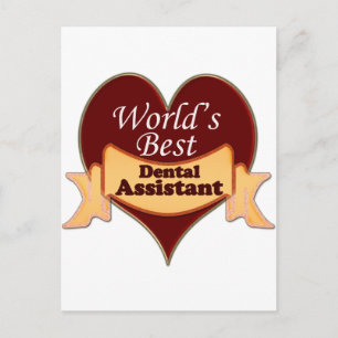 Carte Postale Meilleur assistant dentaire au monde