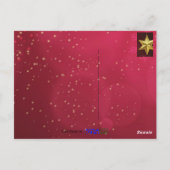 Carte Postale Meilleur cadeau, Don de vie, donateur, Noël (Dos)