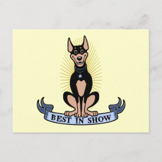 Carte Postale Meilleur dans le spectacle -Dobe