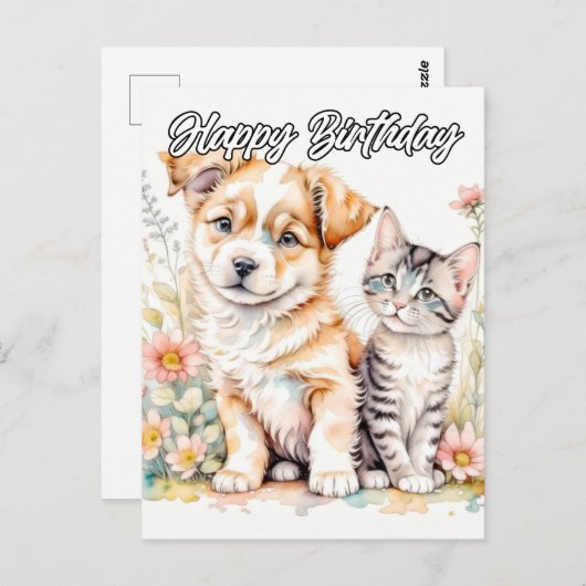 Carte Postale Meilleur des amis pour toujours (Devant / Derrière)