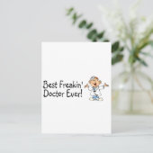 Carte Postale Meilleur docteur Ever de Feakin (Debout devant)