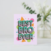 Carte Postale Meilleur Frère Ever (Debout devant)