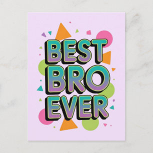 Carte Postale Meilleur Frère Ever