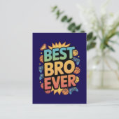 Carte Postale Meilleur Frère Ever (Debout devant)