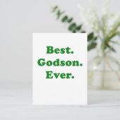 Carte Postale Meilleur Godson (Debout devant)