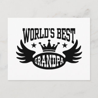 Carte Postale Meilleur grand-père du monde
