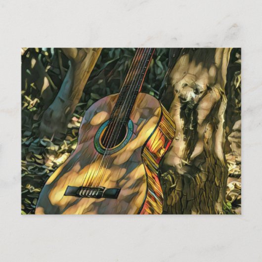 Carte Postale meilleur guitariste de tous les temps (Devant)