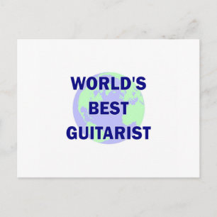 Carte Postale Meilleur guitariste du monde