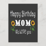 Carte Postale Meilleur Maman Birthday Design<br><div class="desc">Wonderful cute birthday design for your lovely mama</div>