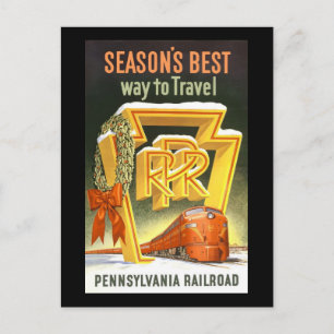 Carte Postale Meilleur moyen de transport de saison Pennsylvania