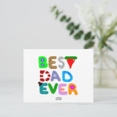 Carte postale Meilleur papa (Debout devant)