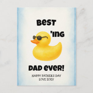 Carte Postale Meilleur Papa de Tous les Temps   Fête des Pères