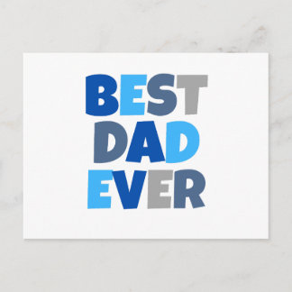Carte Postale Meilleur papa du monde