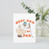Carte Postale Meilleur papa par rapport (Debout devant)
