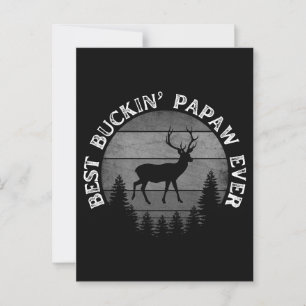 CARTE POSTALE MEILLEUR PAPAW À ABATTRE JAMAIS