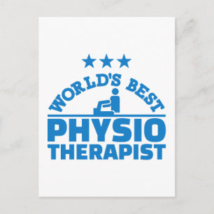 Carte Postale Meilleur physiothérapeute au monde