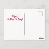 Carte Postale Meilleure belle-mère du monde ! Fête des Mères du (Dos)