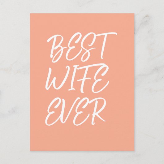 Carte Postale Meilleure femme qui soit (Devant)