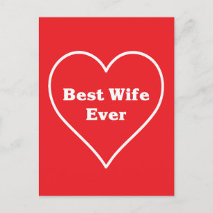 Carte Postale Meilleure femme qui soit