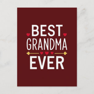 Carte Postale Meilleure grand-mère qui soit