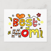 Carte Postale Meilleure maman (Devant)