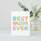 Carte Postale Meilleure Maman de Tous les Temps (Debout devant)
