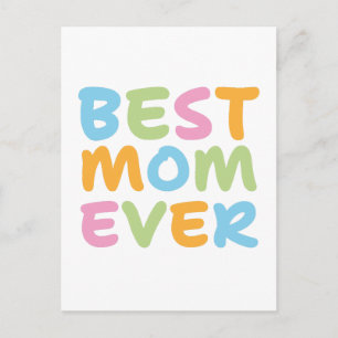 Carte Postale Meilleure Maman de Tous les Temps 