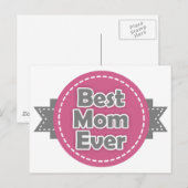 Carte Postale Meilleure maman jamais (Devant / Derrière)